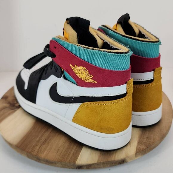 Nike Air Jordan 1 Zoom Comfort High Multi-Color Men's Size 10.5 - Picture 5 of 11